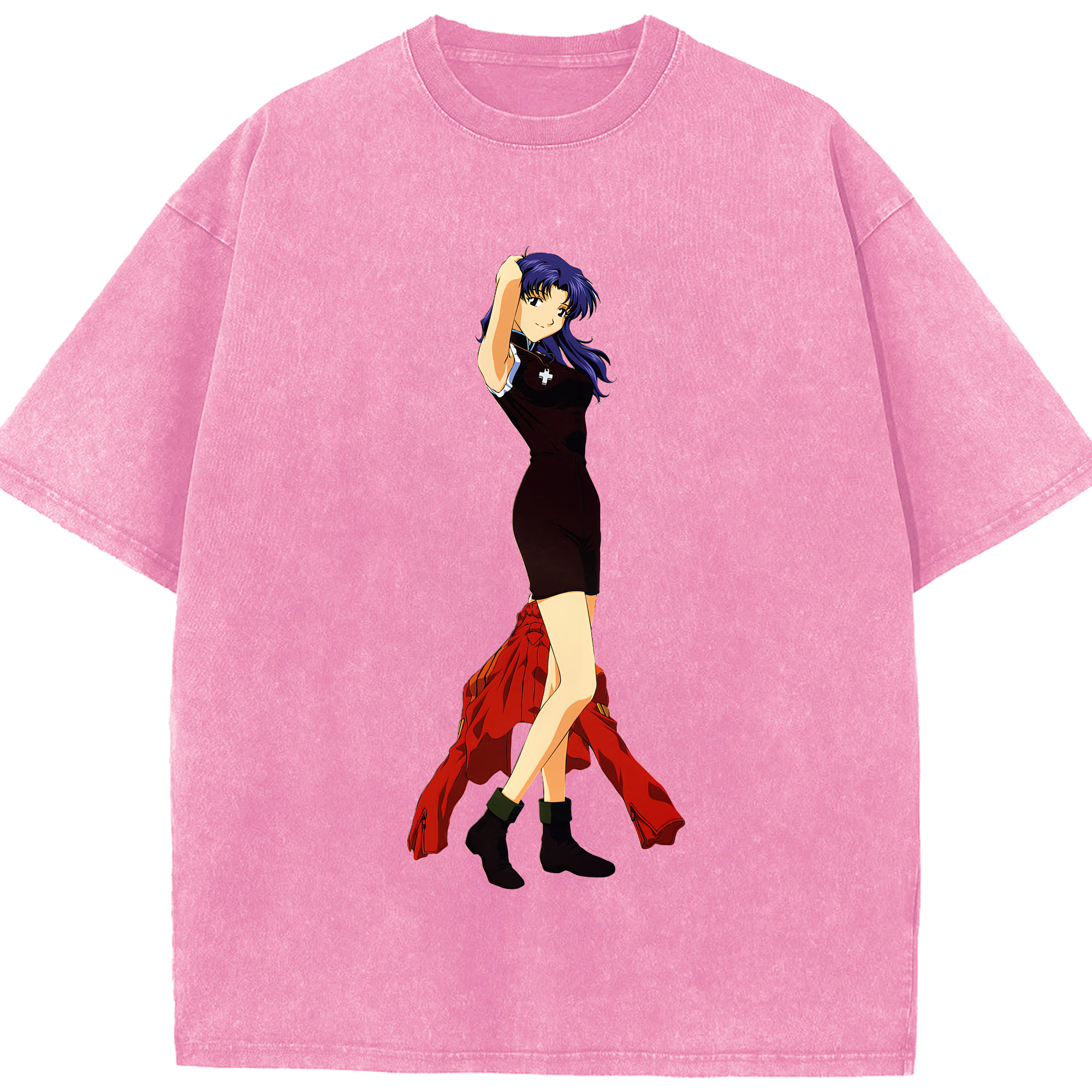 （画像用） EVA 新世紀エヴァンゲリオン 綿100% ヴィンテージ風 半袖Tシャツ（フロントプリント）